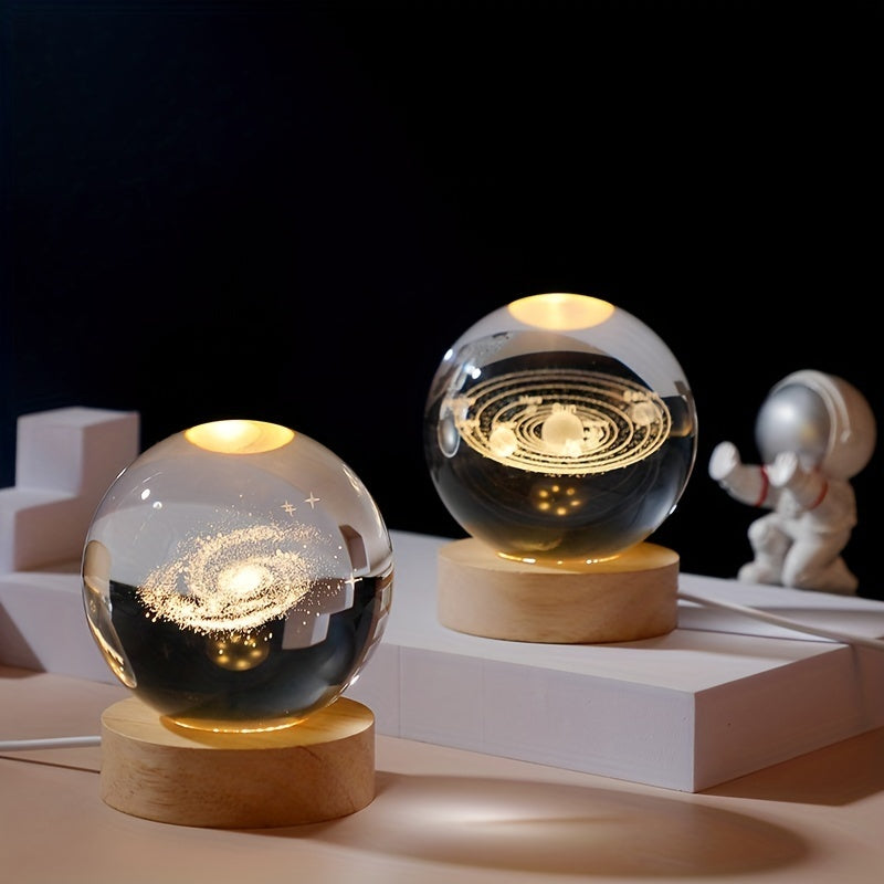 3D Crystal Ball Lamp