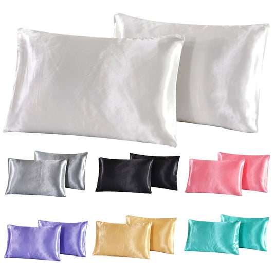 Queen Satin Silk Pillowcase