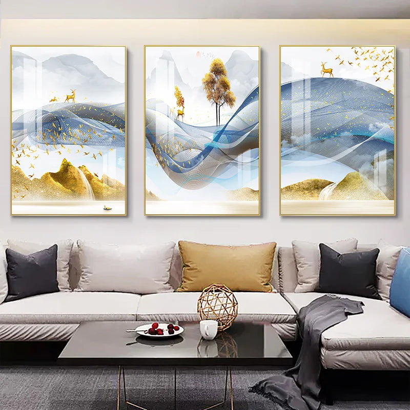 3Pcs Nordic Charm Canvas Wall Art