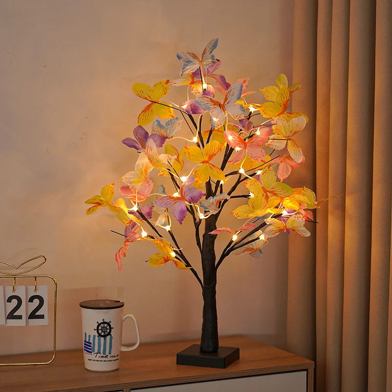 Christmas Butterfly Tree Lamp