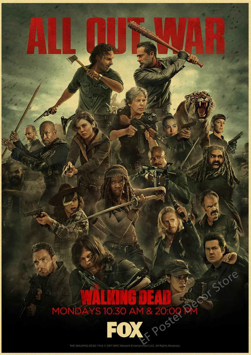 The Walking Dead Wall Art Poster