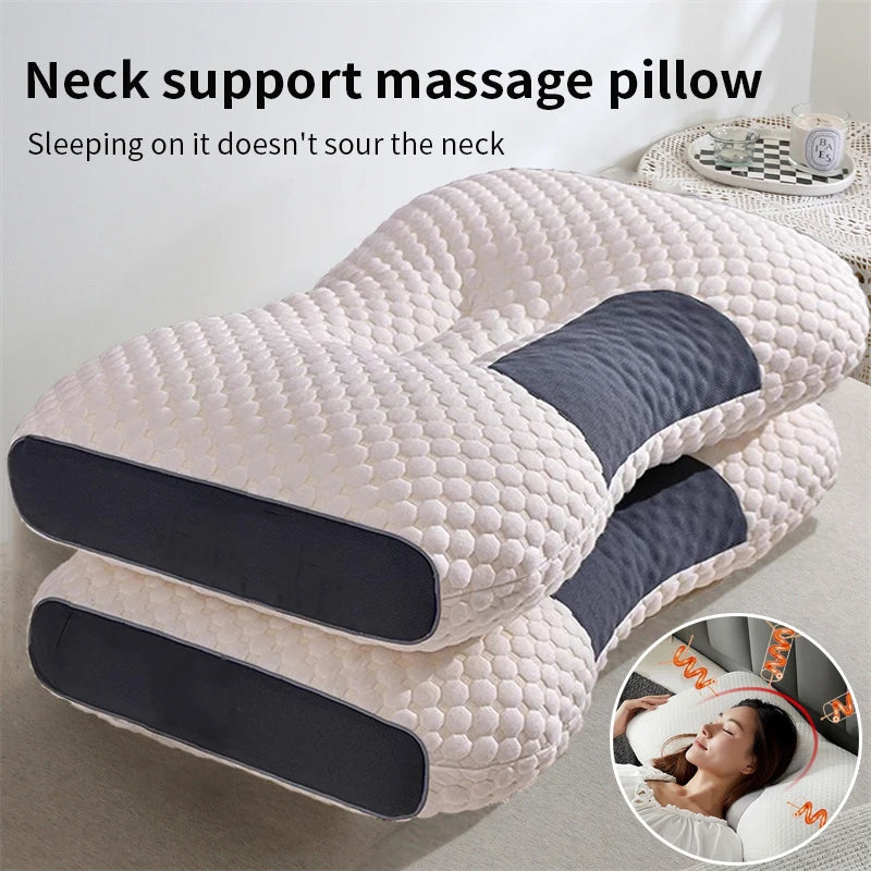 Neck Support Massage Pillow