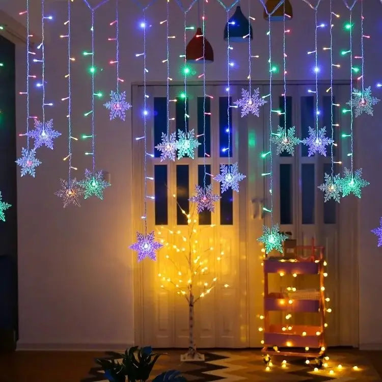 Christmas Snowflakes LED String Lights