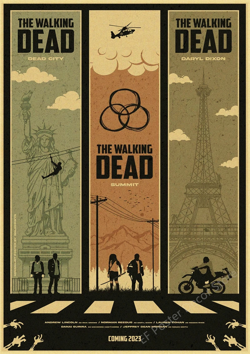 The Walking Dead Wall Art Poster