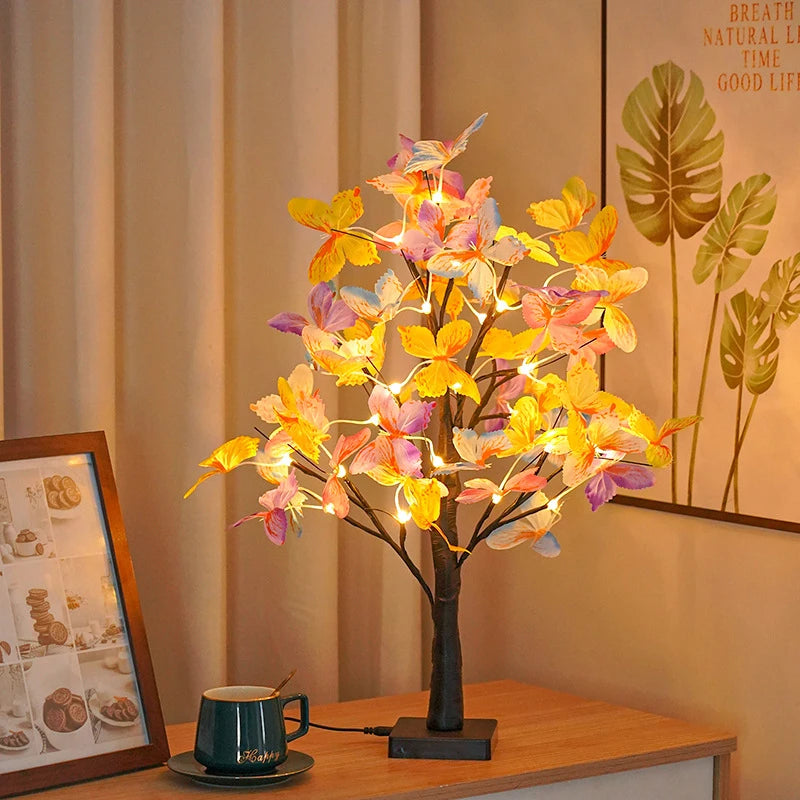 Christmas Butterfly Tree Lamp