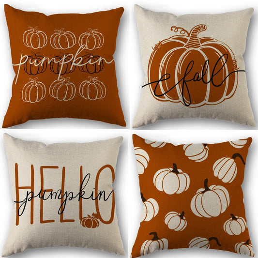 Vintage Fall Pillow Covers