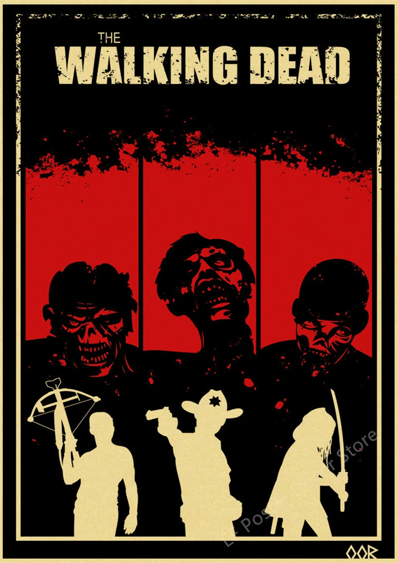 The Walking Dead Wall Art Poster